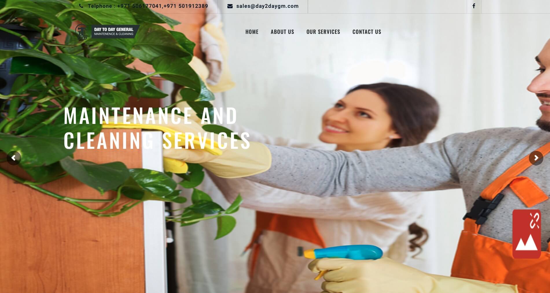 Cleaning Company Website